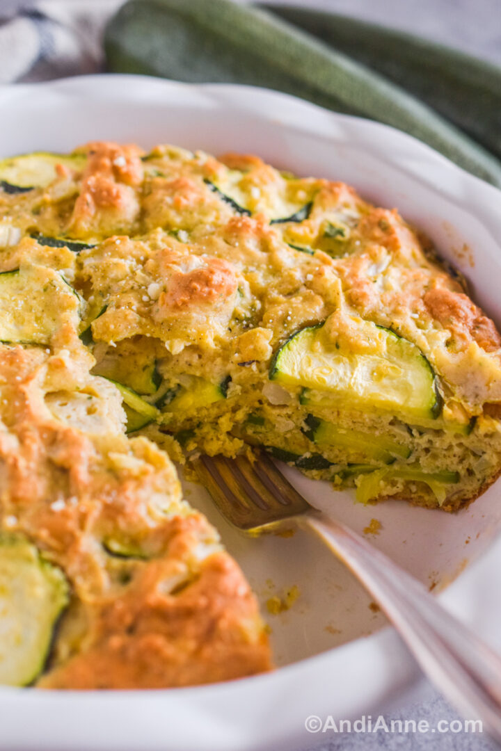 Savory Zucchini Pie Andi Anne