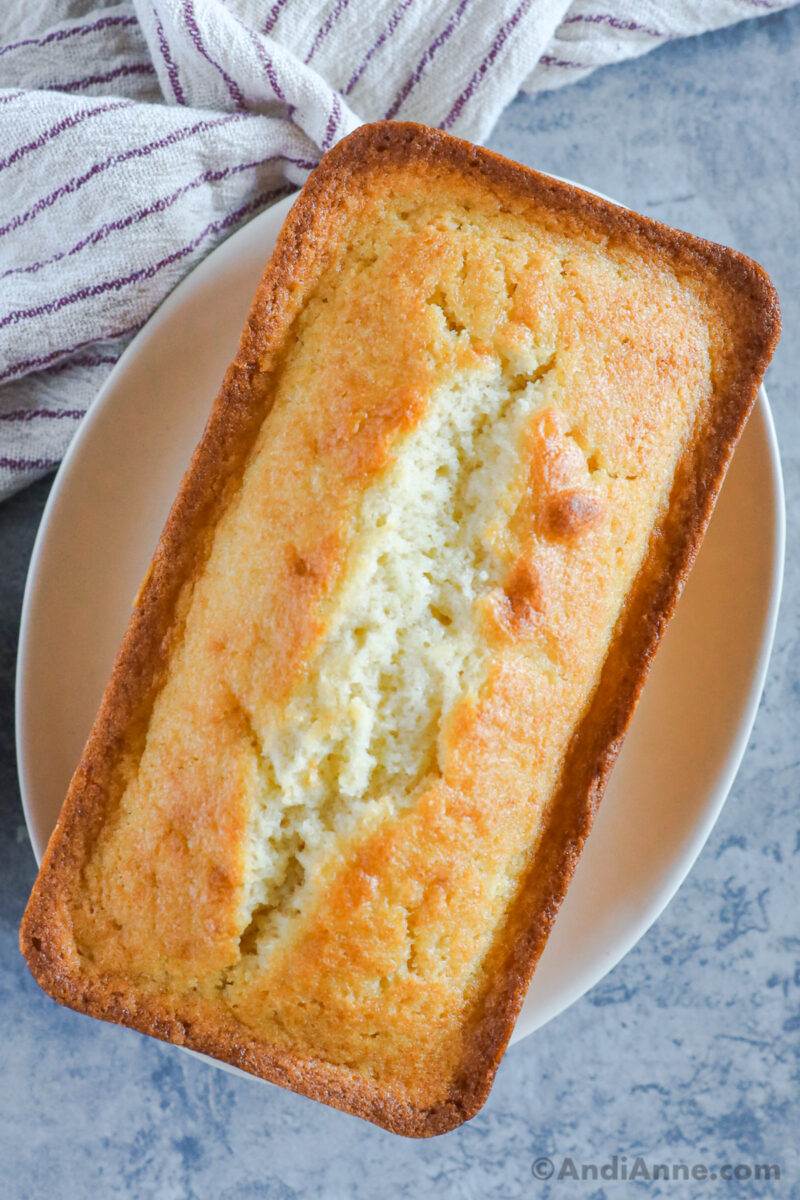 Easy Vanilla Pound Cake