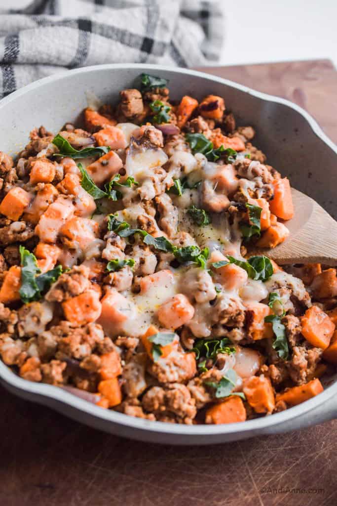 Ground Turkey Sweet Potato Skillet A 30 Minute Healthy Family Dinner