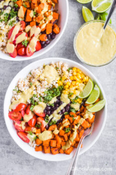 Sweet Potato Taco Bowl (One of our most popular recipes)