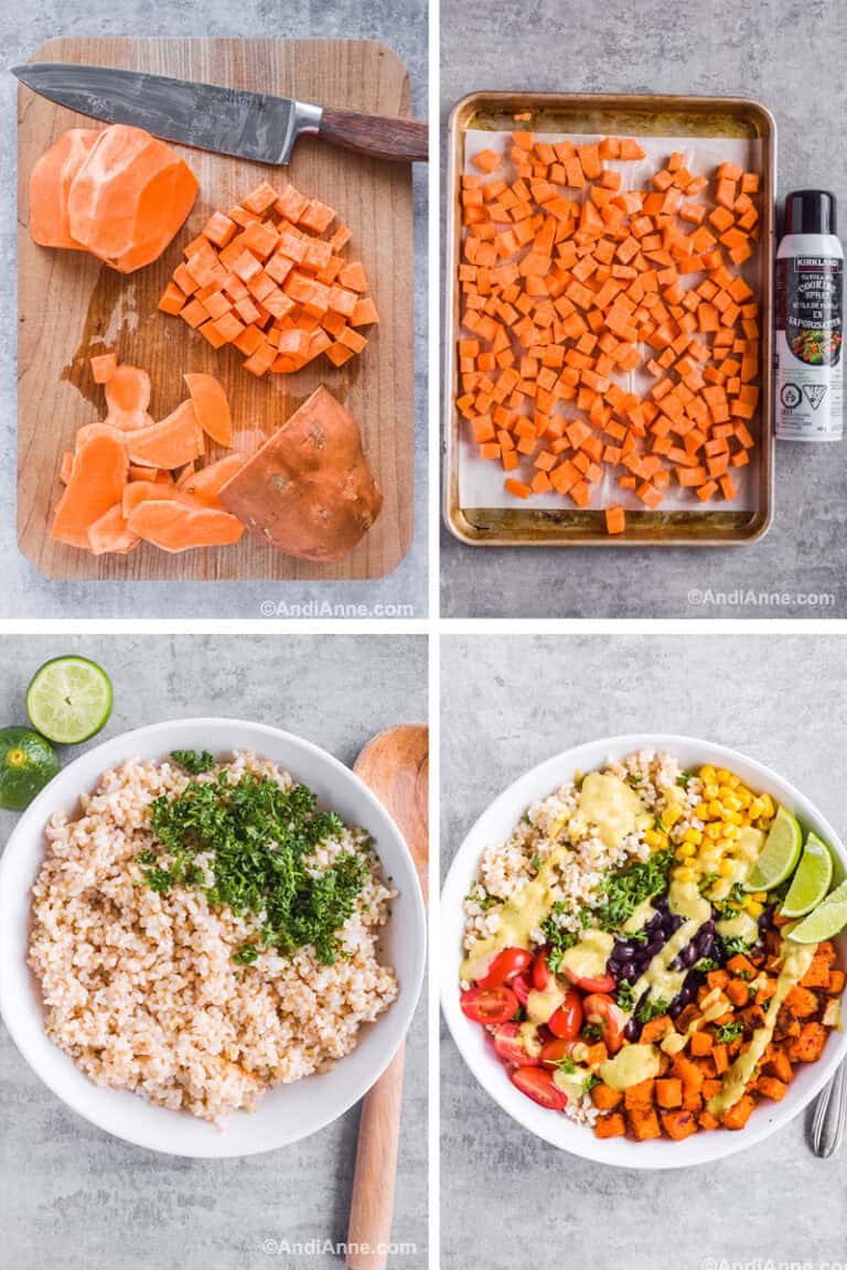 Sweet Potato Taco Bowl (One of our most popular recipes)