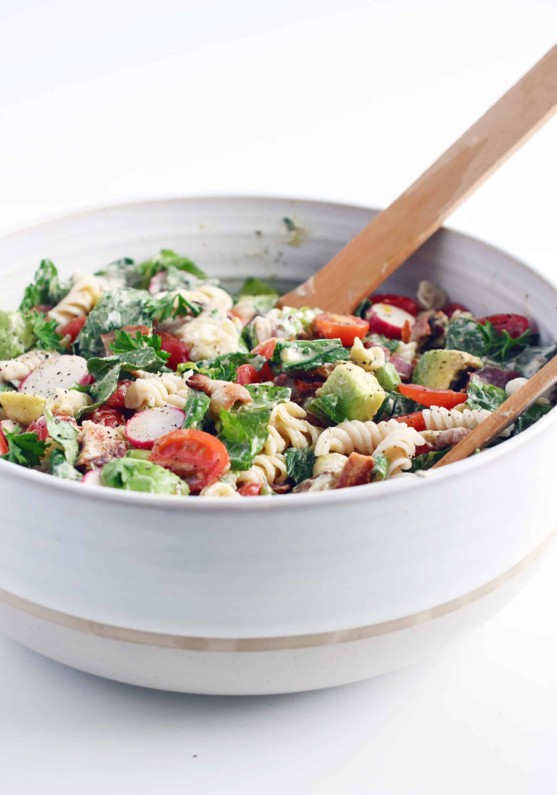 BLT Pasta Salad Healthy Recipe and Easy To Make