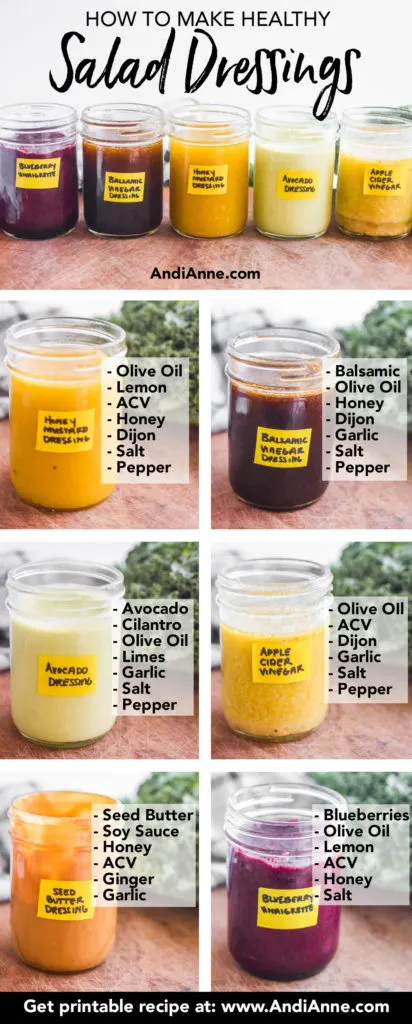 How to Make Healthy Homemade Salad Dressing - The Healthy Epicurean