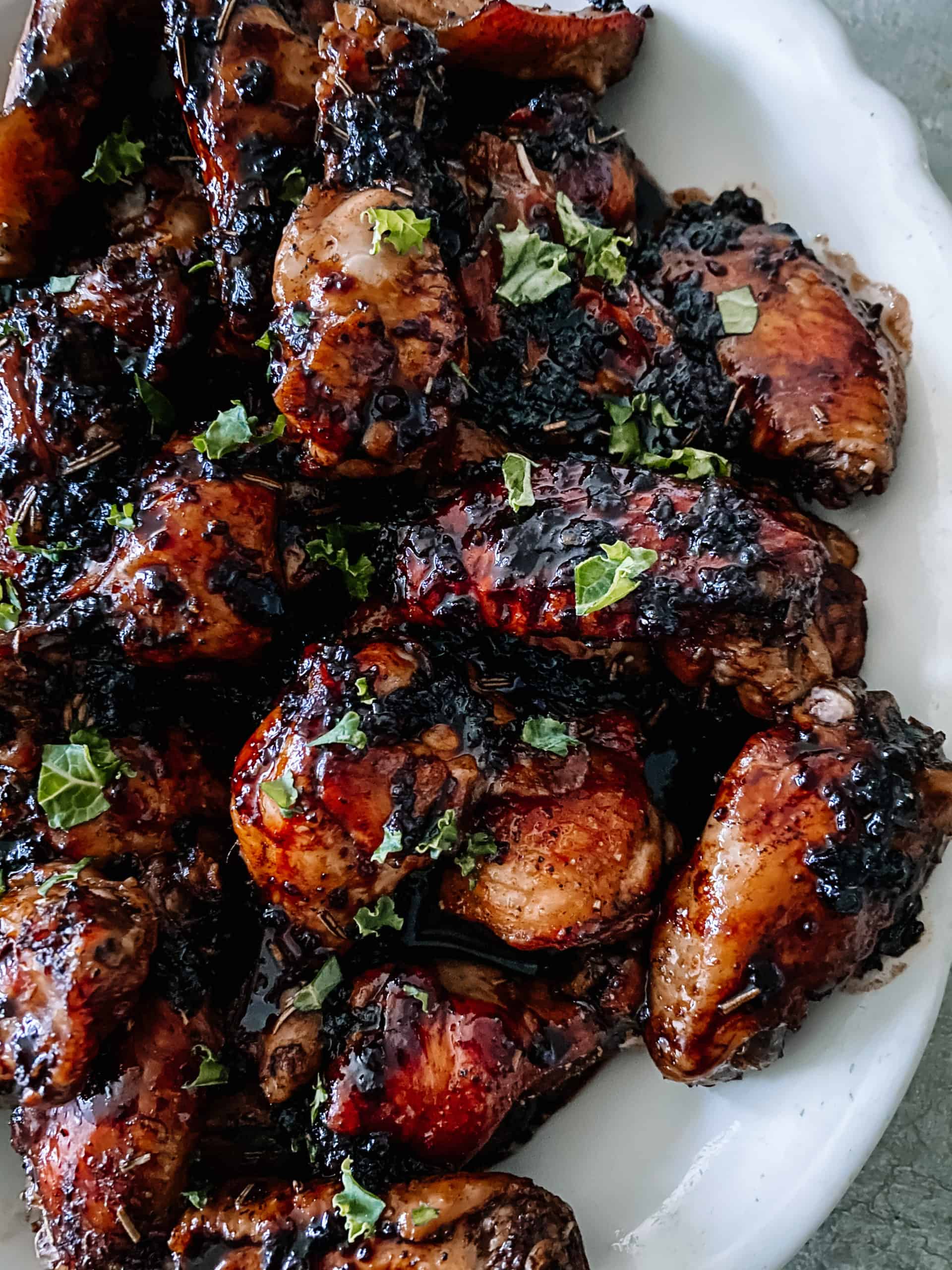 Balsamic Glazed Chicken Wings For An Easy Family Dinner