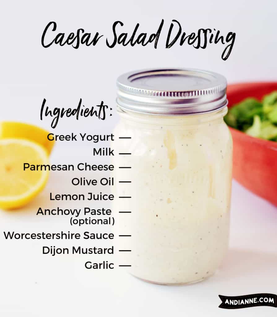 caesar salad dressing ingredients