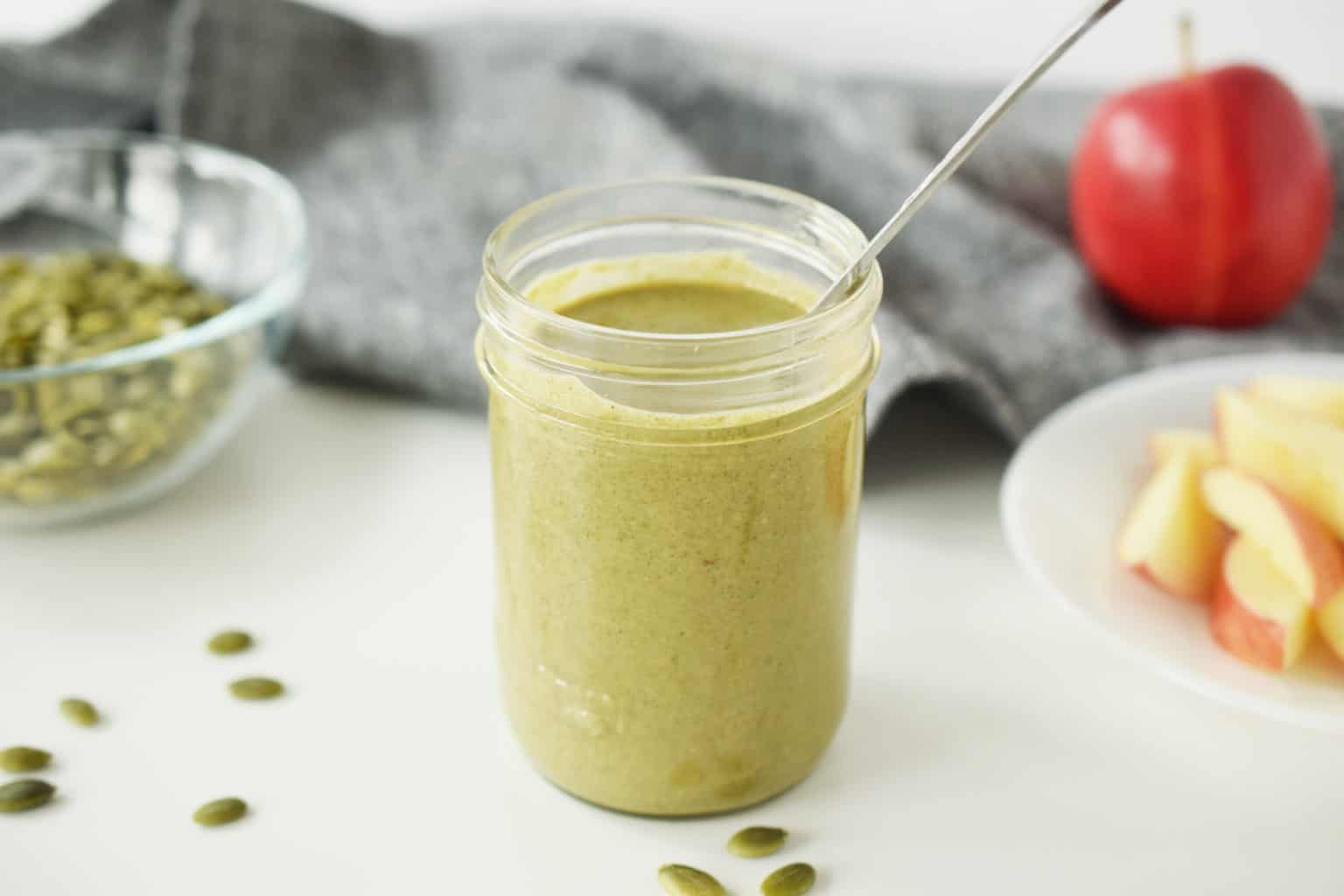 Homemade Pumpkin Seed Butter in 10 Minutes Healthy and Nutritious!