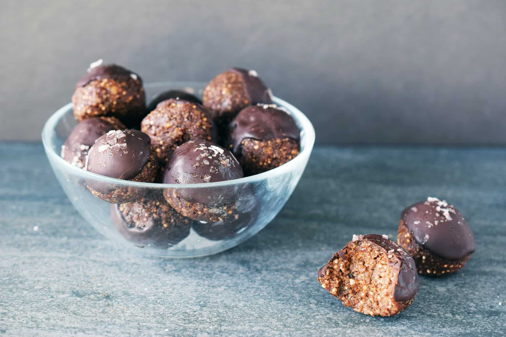 Chocolate Quinoa Bliss Balls Andi Anne