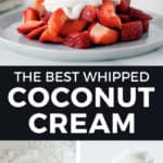 Whipped Coconut Cream - Andi Anne