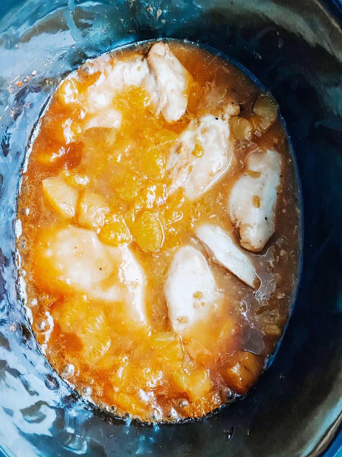 Slow Cooker Pineapple Orange Chicken Andi Anne