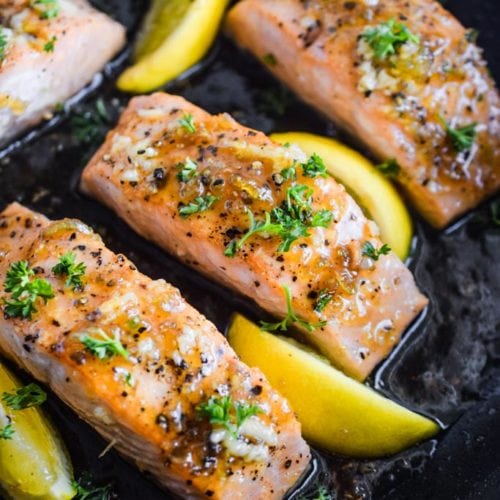 Honey Garlic Salmon - Healthy Dinner in Just 10 Minutes!
