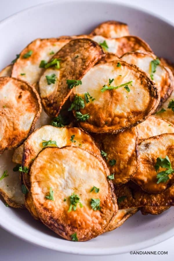 Air Fryer Potato Chips Crispy, Healthy, and Homemade