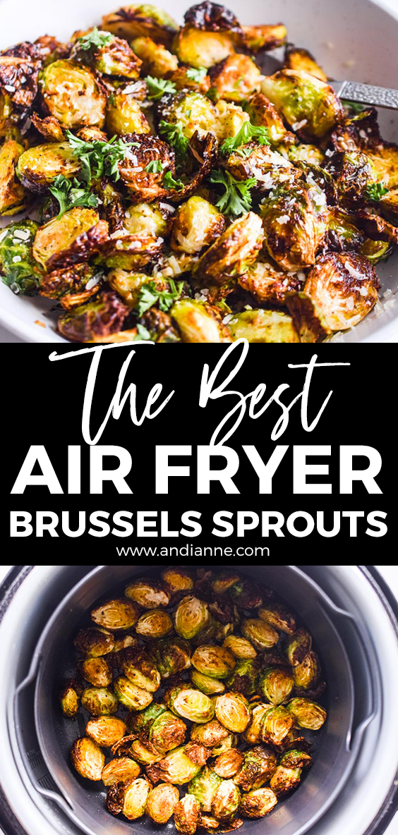 The Best Air Fryer Brussels Sprouts - AndiAnne Recipes