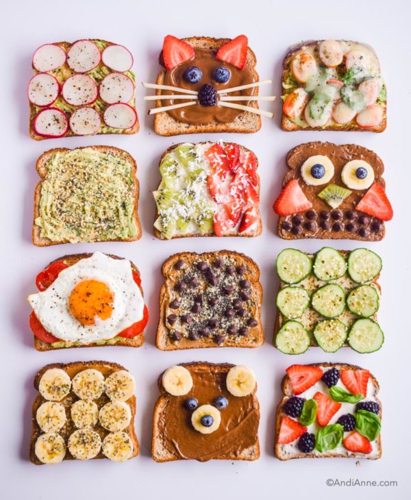 12 Healthy Breakfast Toast Ideas