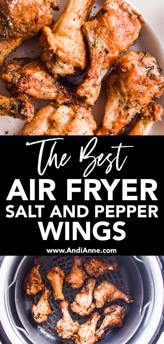 Air Fryer Salt and Pepper Wings So Easy To Make At Home.