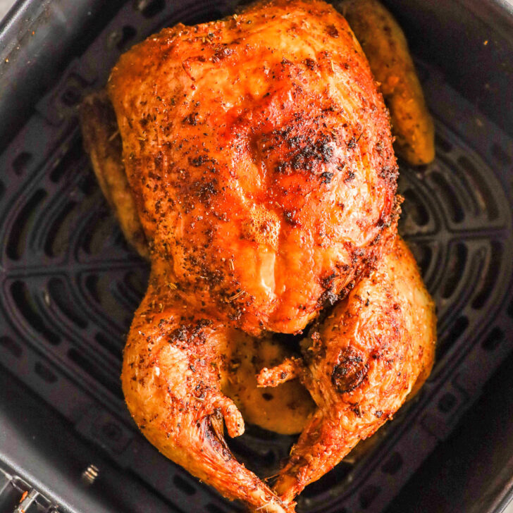 Air Fryer Whole Chicken (Juicy with the Crispiest Skin)