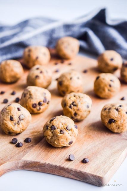 Cookie Dough Energy Bites (Safe To Eat + A Secret Ingredient)