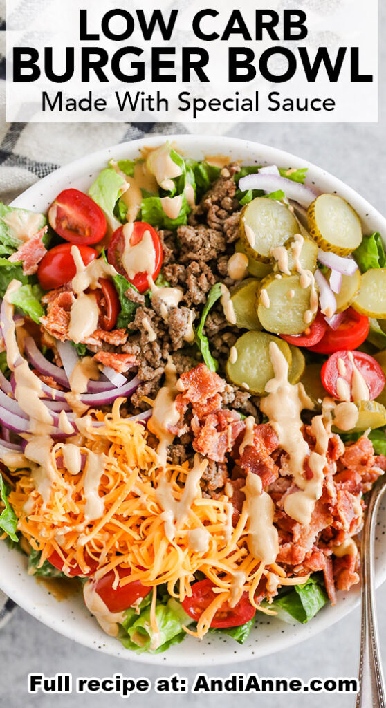 Burger Salad