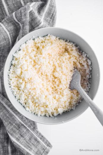 How To Make Cauliflower Rice - The Easiest Method That Takes 2 Minutes
