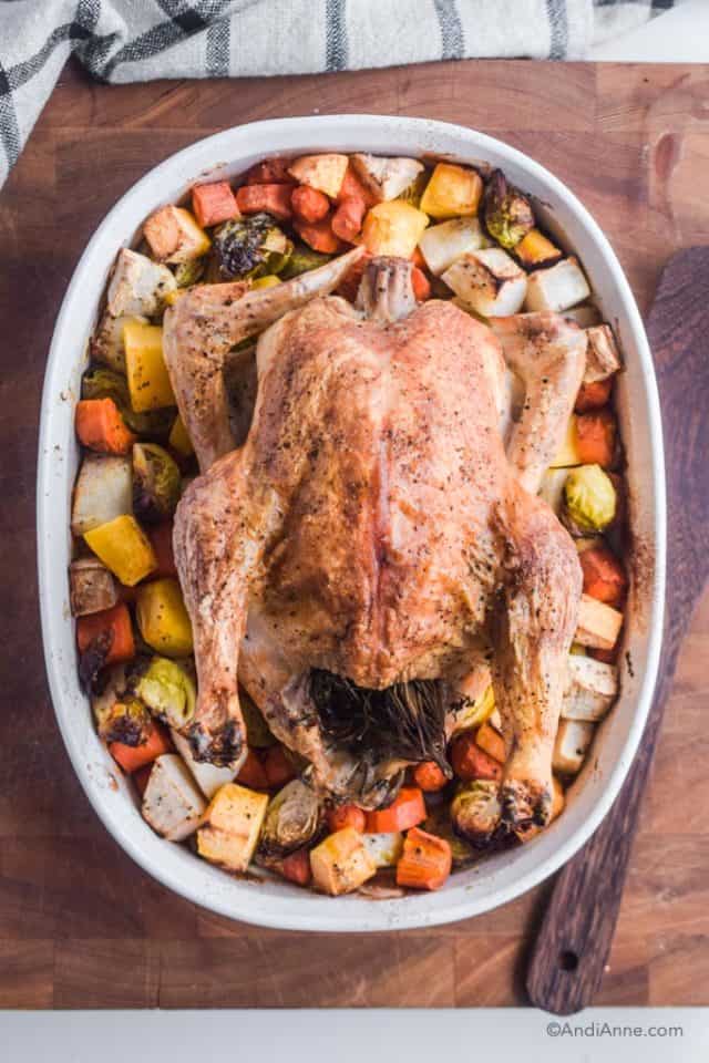 Roasted Chicken With Root Vegetables Andi Anne