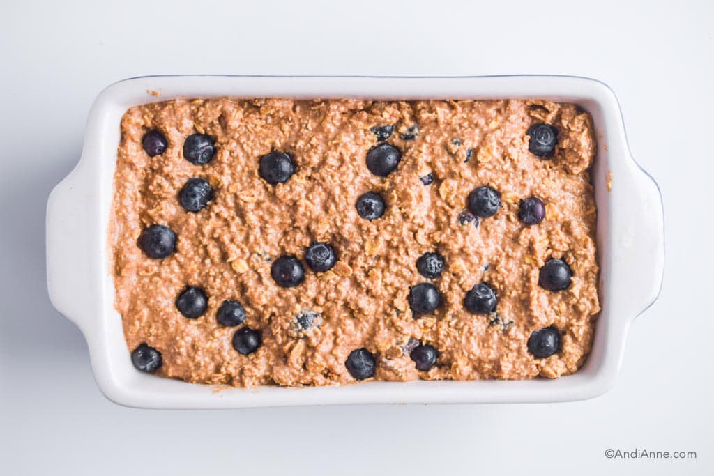 Oatmeal Blueberry Breakfast Loaf (Gluten Free, Nut Free)