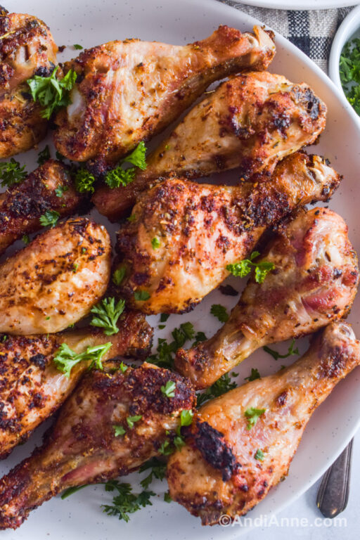 Oven Baked Chicken Legs - Andi Anne