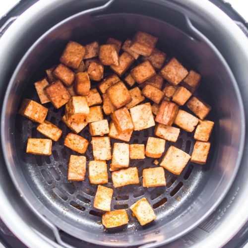 Easy Air Fryer Tofu - So Crispy And Full Of Flavor