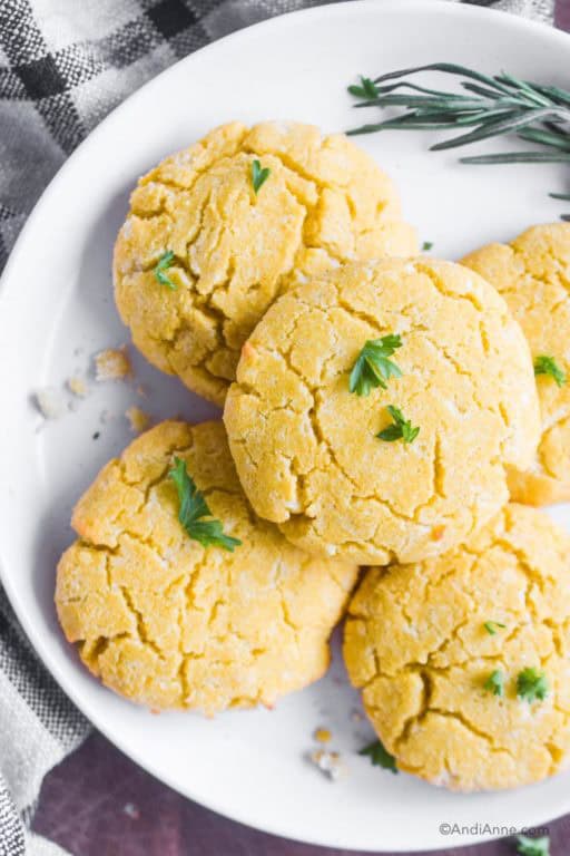 Coconut Flour Biscuits (Keto, Paleo, GlutenFree, No Sugar, NutFree)