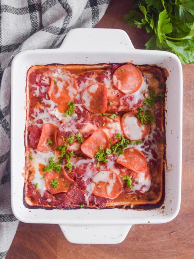Low Carb Pizza Chicken