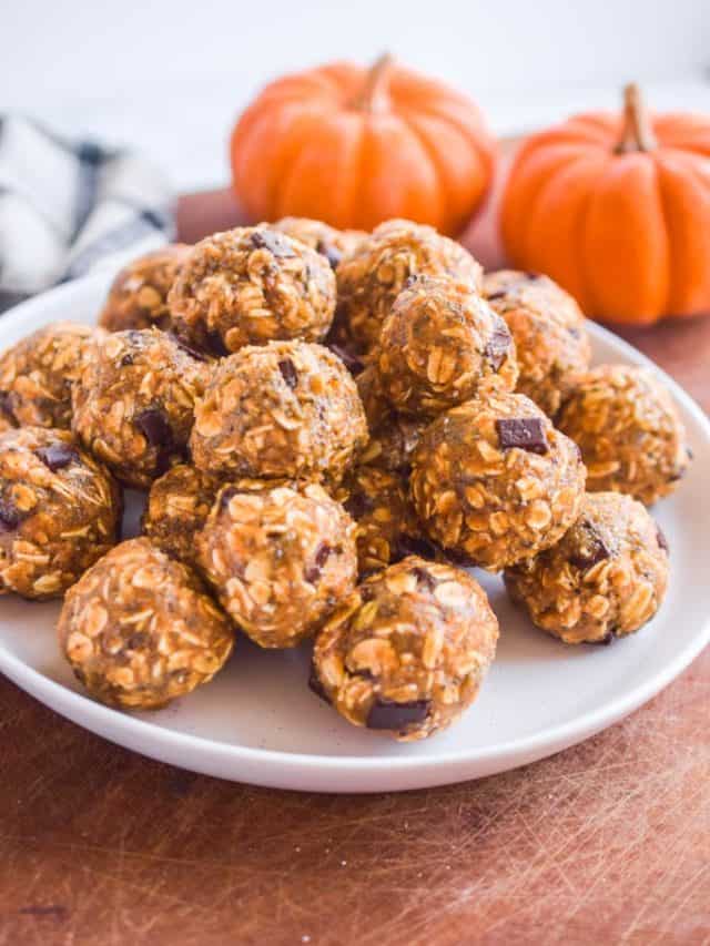 Pumpkin Oat Energy Balls Story Andi Anne