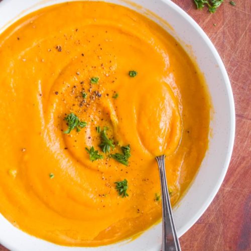 Creamy Rutabaga Carrot Soup