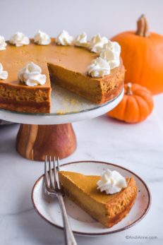 Pumpkin Cheesecake