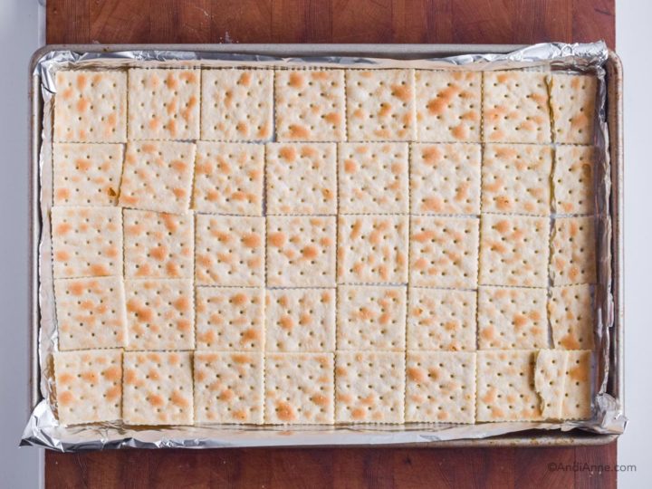 The Best Saltine Cracker Candy (Aka Christmas Crack)