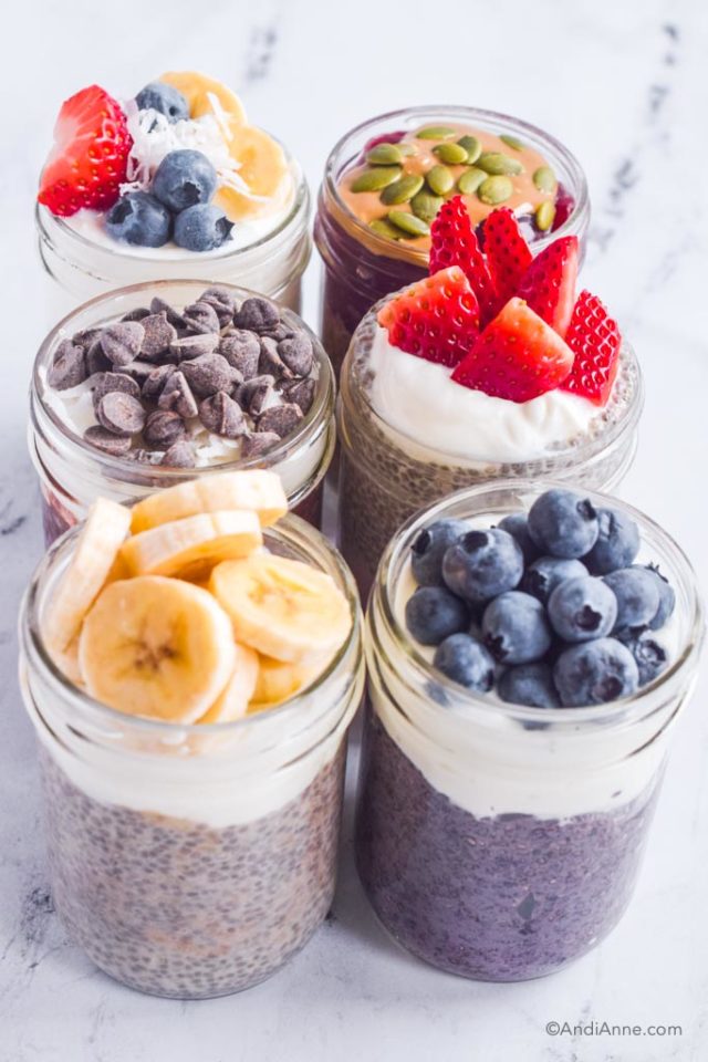 Chia Pudding Recipe (6 Easy Flavors)