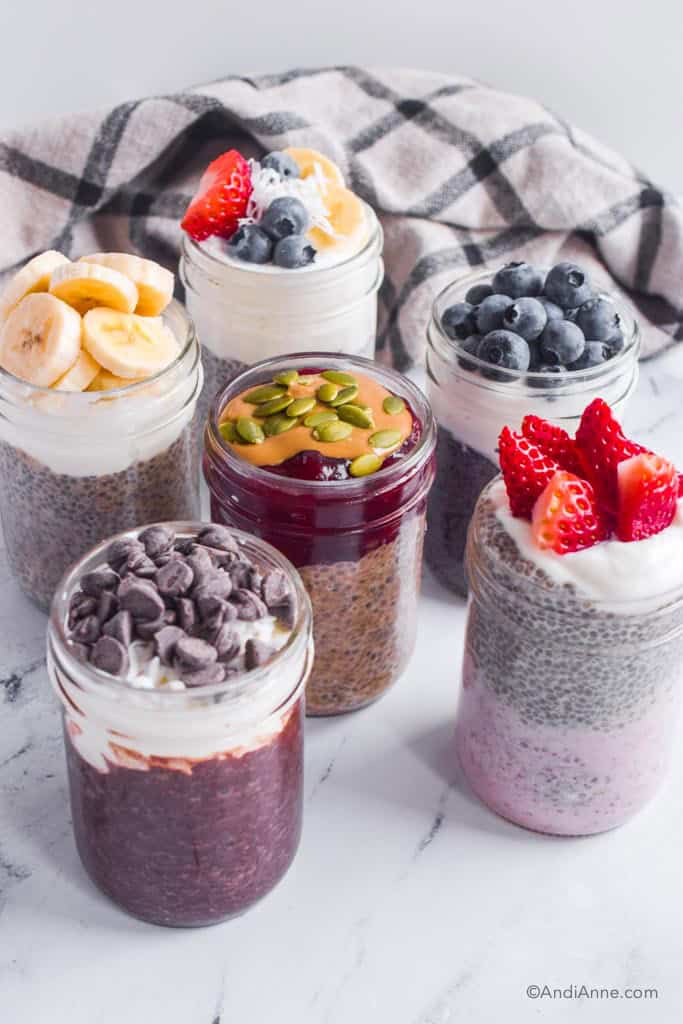 Chia Pudding Recipe (6 Easy Flavors)