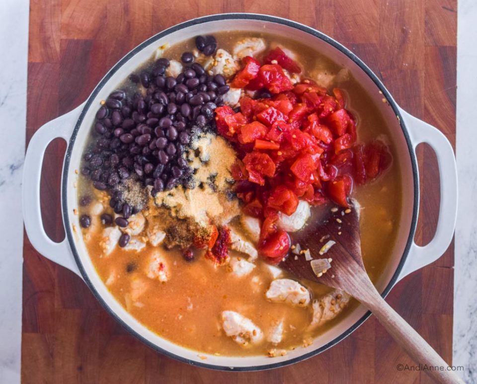 One-Pot Chicken Burrito Bowl (Easiest Meal In 30 Minutes)