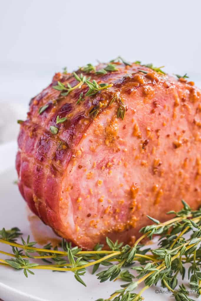 Mustard Thyme Ham Glaze Recipe (Easy)