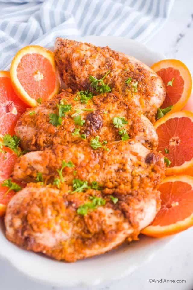 Baked Orange Ginger Chicken Breasts Andi Anne