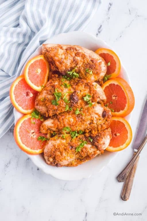 Baked Orange Ginger Chicken Breasts Andi Anne