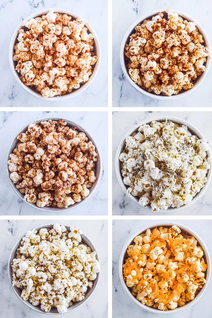 Popcorn Gift Set with Homemade Popcorn Seasonings