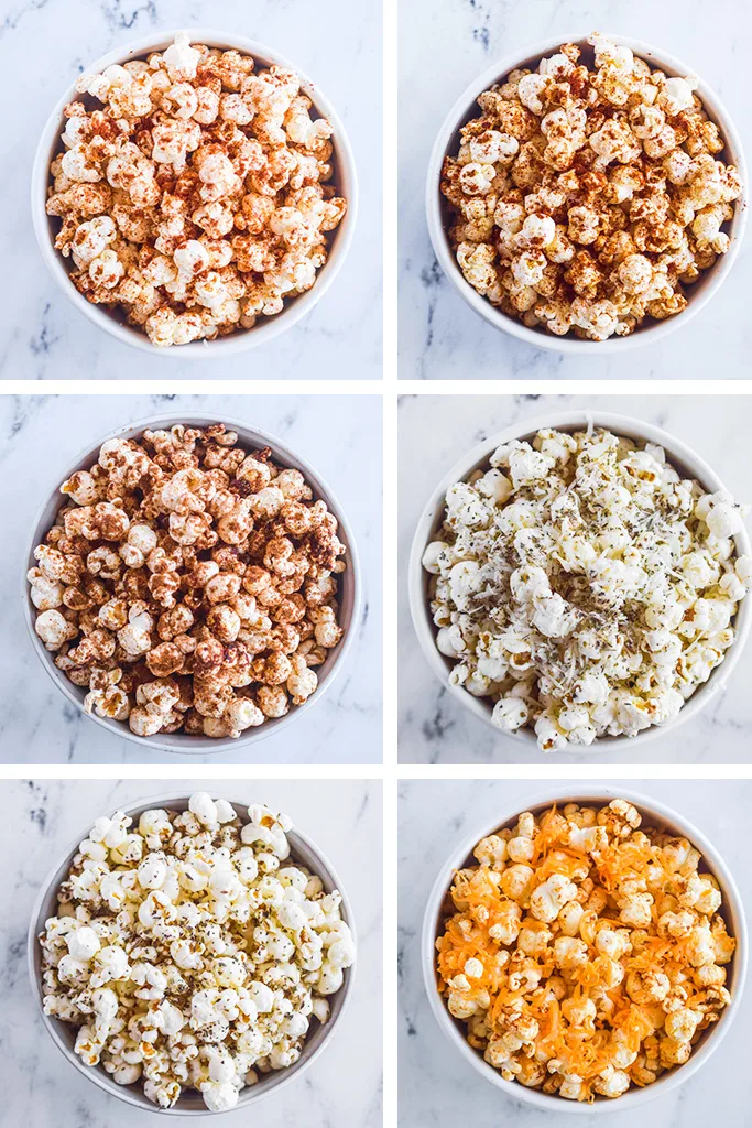 Instant Pot Popcorn Recipe + Popular Seasonings - Nourish Plate