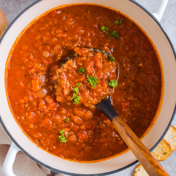 Onion Garlic Tomato Soup