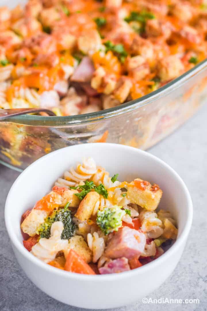 Ham Cheese Pasta Casserole Andi Anne