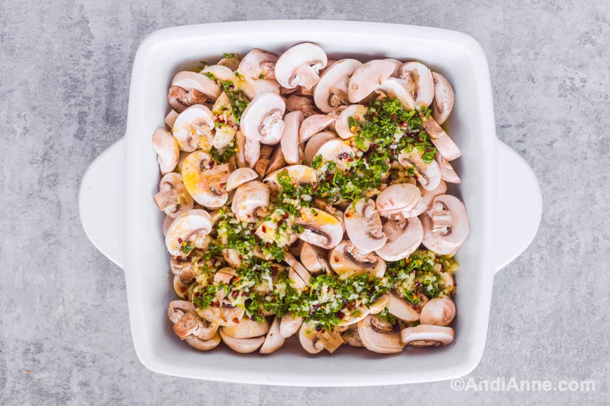 Easy and Quick Marinated Mushrooms