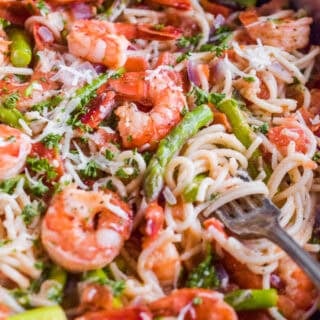 Shrimp And Asparagus Over Pasta Shrimp Asparagus Pasta 01 320x320