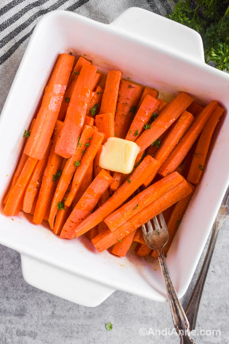 Baked Buttered Carrots