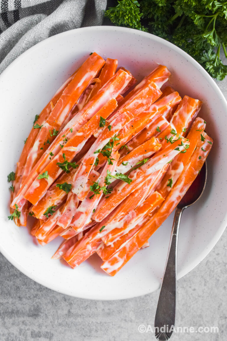 Mayonnaise Creamy Carrots