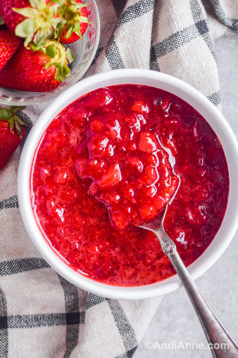 Strawberry Sauce Recipe (Topping)