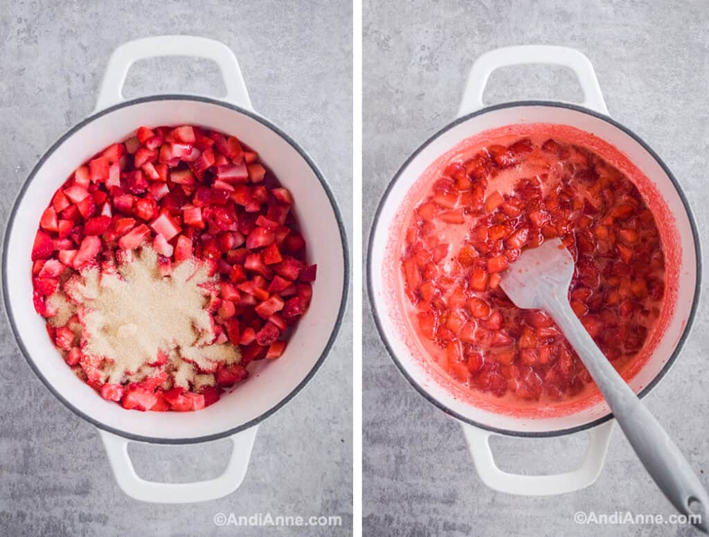 Strawberry Sauce Recipe (Topping) - Andi Anne
