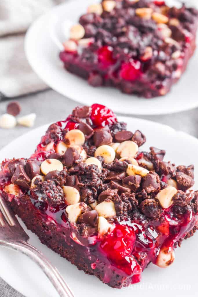 Chocolate Cookie Cherry Bars (Easy Recipe)