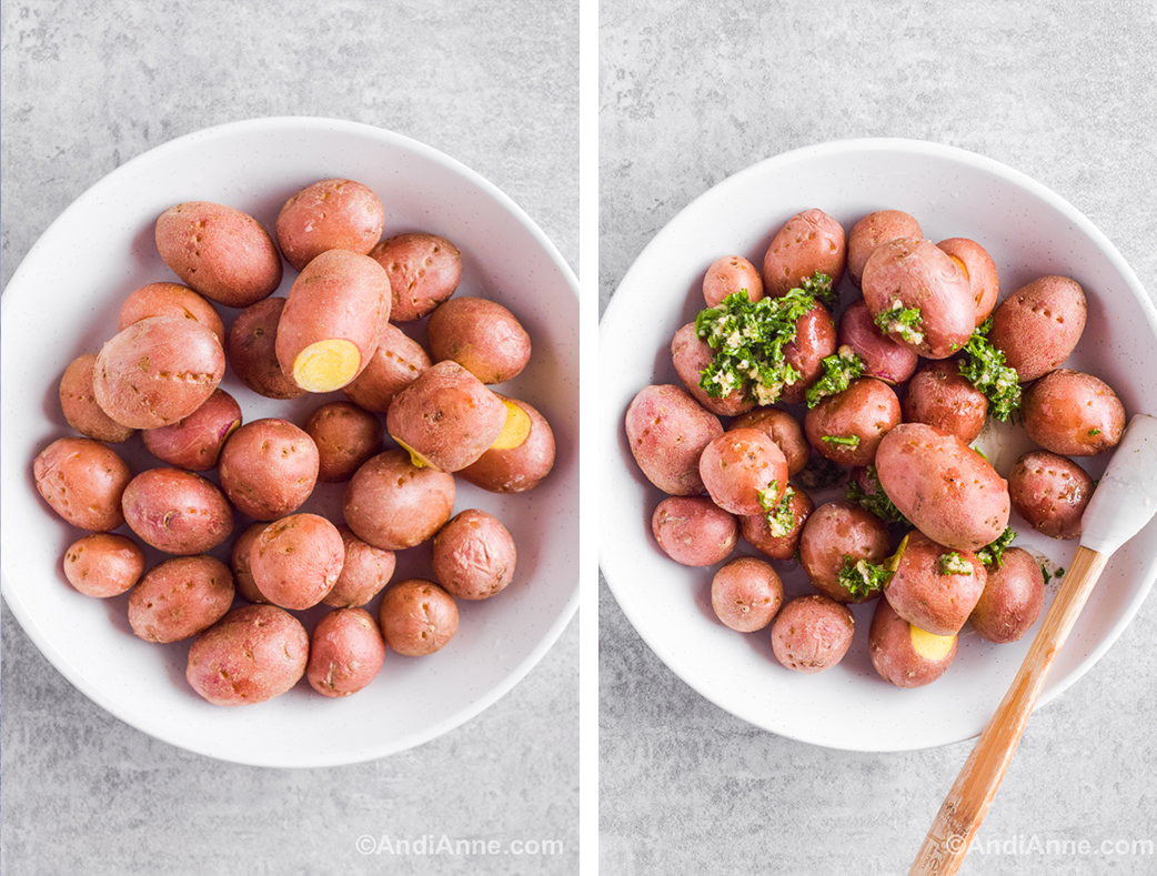 Recipe This  Microwave Red Potatoes